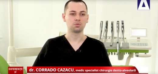 DSE - Daca si cat de tare doare implantul dentar - Dr. Corrado Cazacu - Realizator Cecilia Caragea